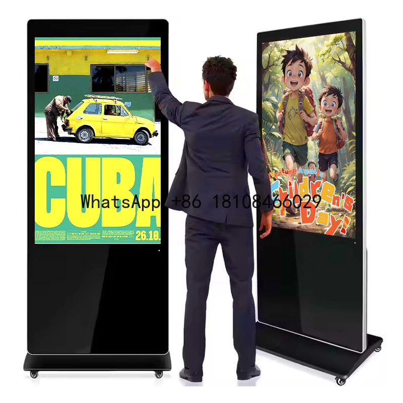 Original Brand New Digital Signage Machine with Touch Screen LCD Display Quality Guaranteed for Advertising
Original Brand New Digital Signage Machine with Touch Screen LCD Display Quality Guaranteed for Advertising