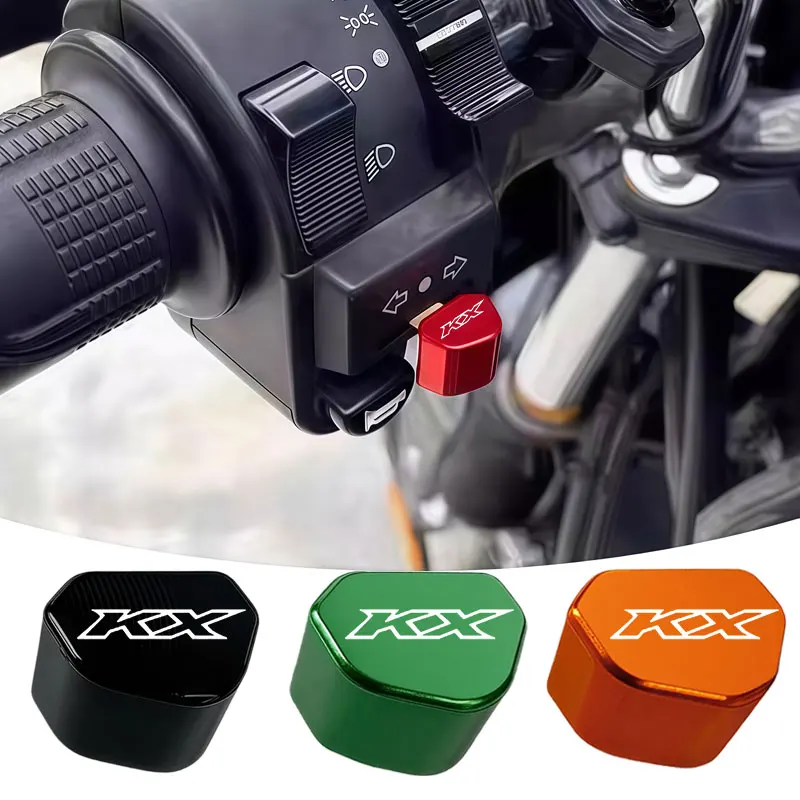 Для Kawasaki KX65/KX85/KX125/KX250/KX250F/KX450F 2000 ~ 2022 аксессуары для мотоциклов, кнопка переключения с ЧПУ, переключатель указателя поворота, колпачок для ключей
Для Kawasaki KX65/KX85/KX125/KX250/KX250F/KX450F 2000 ~ 2022 аксессуары для мотоциклов, кнопка переключения с ЧПУ, переключатель указателя поворота, колпачок для ключей