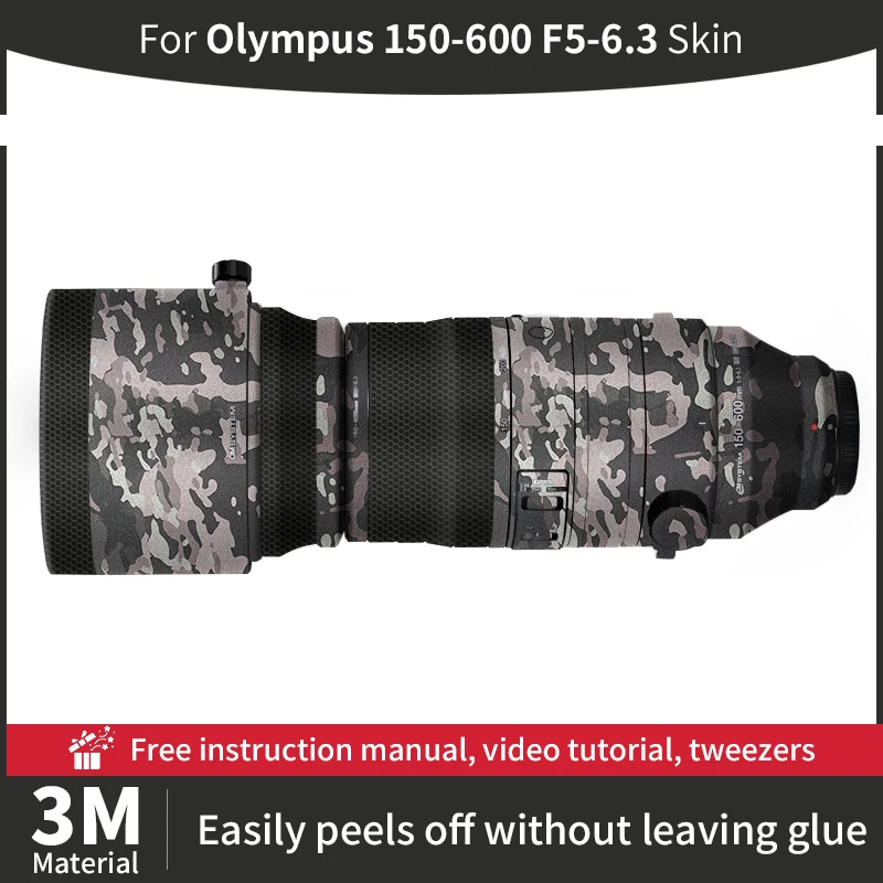 Для Olympus 150-600 мм кожа Olympus 150-600 мм F5-6,3 объектив камеры кожа против царапин наклейка на объектив камеры защитная пленка
Для Olympus 150-600 мм кожа Olympus 150-600 мм F5-6,3 объектив камеры кожа против царапин наклейка на объектив камеры защитная пленка