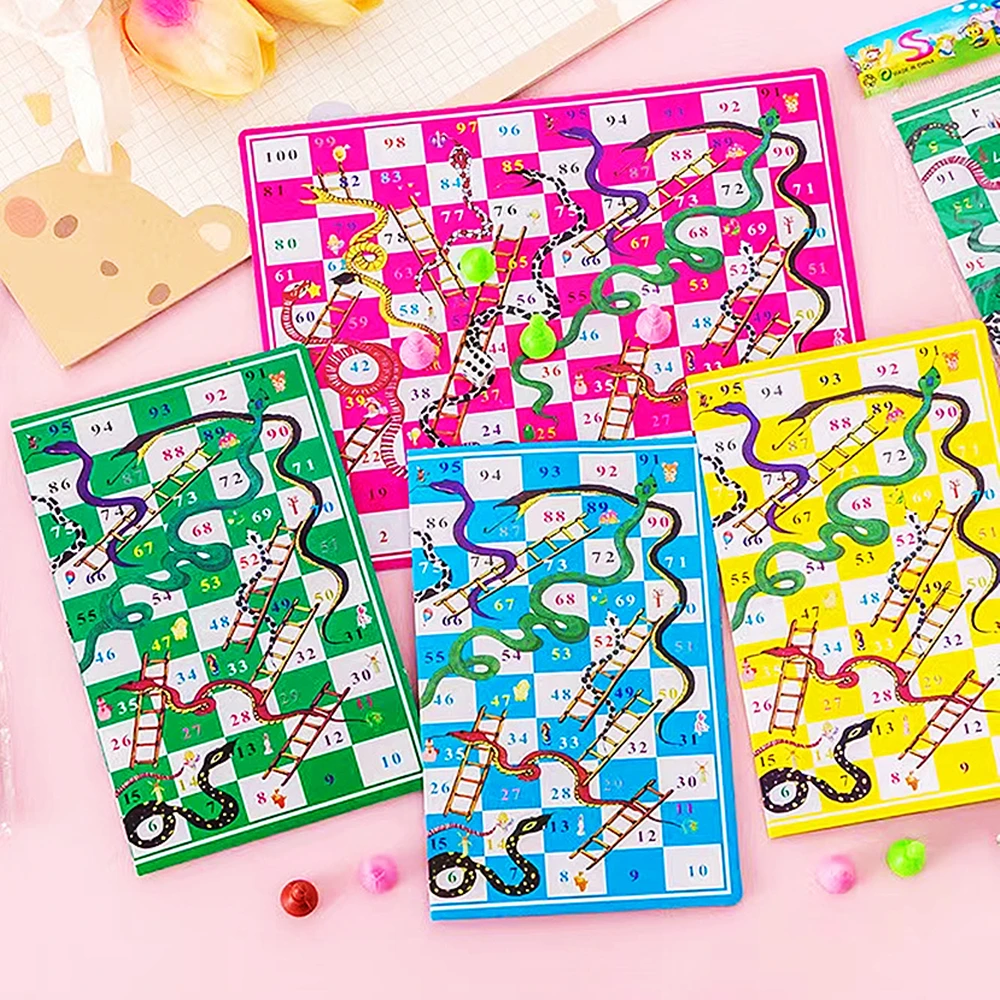 Kids Party Gifts 10/30pcs Paper Game Snake Chess Toys Suitable Boys and Girls Birthday Gifts Prizes Carnival Easter Party Favor 
Kids Party Gifts 10/30pcs Paper Game Snake Chess Toys Suitable Boys and Girls Birthday Gifts Prizes Carnival Easter Party Favor