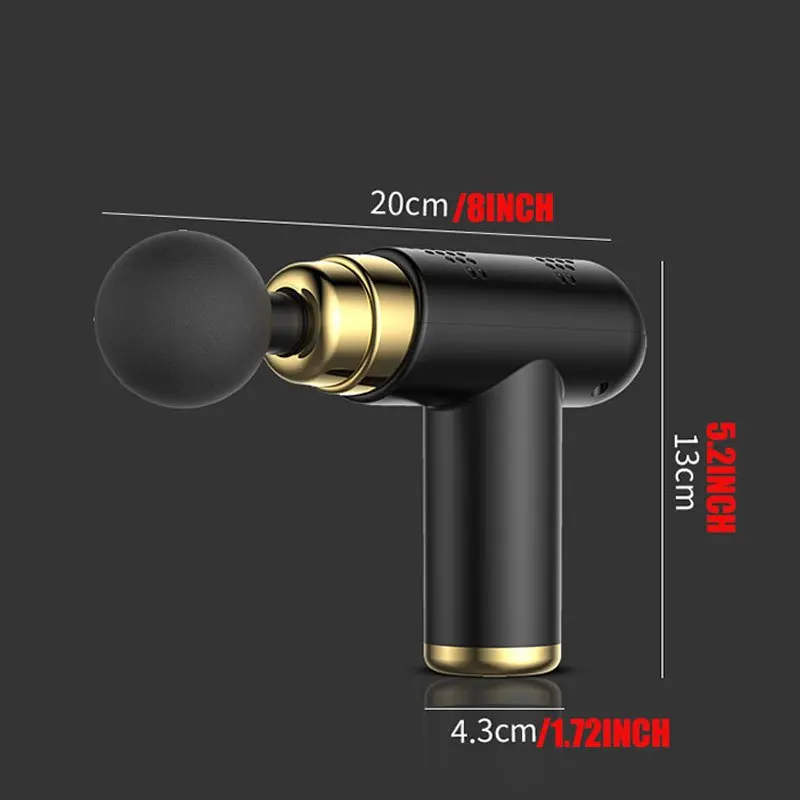 Deep Tissue Massage Gun for Pain Relief and Relaxation - Portable Massager for Body, Neck, and Back - Fitness and Slimming Tool
Deep Tissue Massage Gun for Pain Relief and Relaxation - Portable Massager for Body, Neck, and Back - Fitness and Slimming Tool