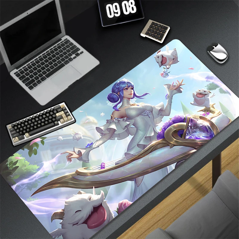Computer Gaming Accessories L-league Of Legends Sona HD Mousepad Office PC Mouse Pad Keyboard Pad Desk Decoracion Anime Desk Mat
Computer Gaming Accessories L-league Of Legends Sona HD Mousepad Office PC Mouse Pad Keyboard Pad Desk Decoracion Anime Desk Mat