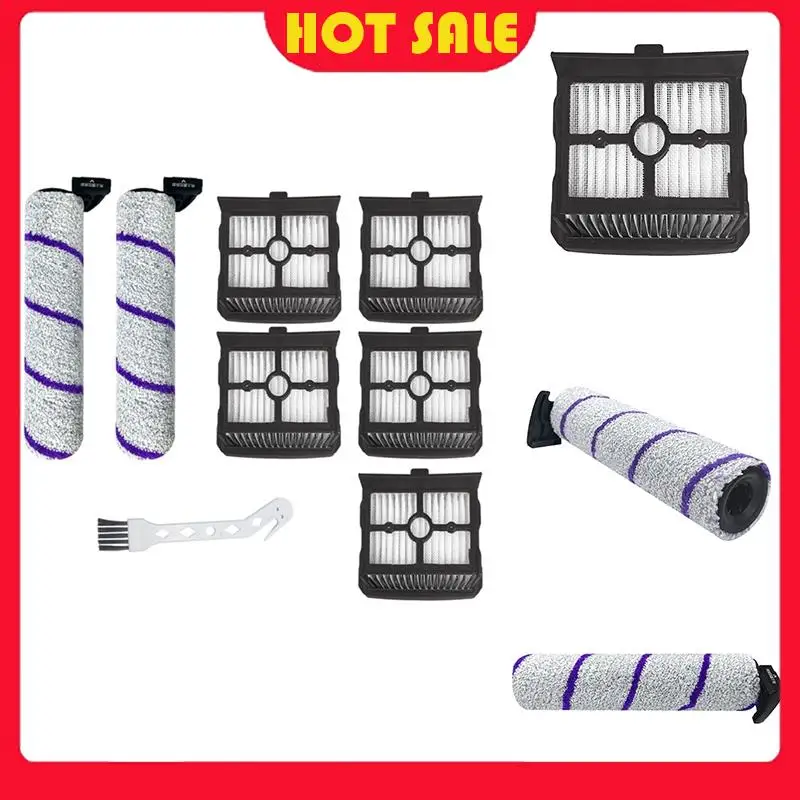 For Narwal S1 / YJSC001 Wet Dry Vacuum Cleaner Roller Brush Filter Replacement Accessories 4 Pack
For Narwal S1 / YJSC001 Wet Dry Vacuum Cleaner Roller Brush Filter Replacement Accessories 4 Pack
