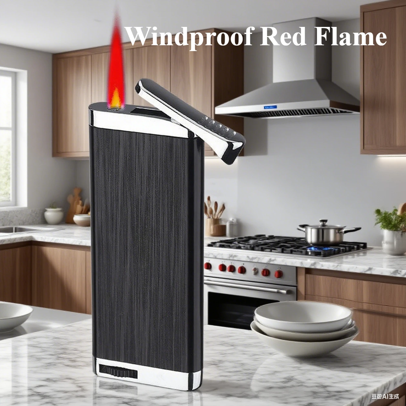 New Fashionable Outdoor Windproof Direct Charge Red Flame Lighter Portable Butane Inflatable Cigar Lighter Kitchen Men's Gift
New Fashionable Outdoor Windproof Direct Charge Red Flame Lighter Portable Butane Inflatable Cigar Lighter Kitchen Men's Gift
