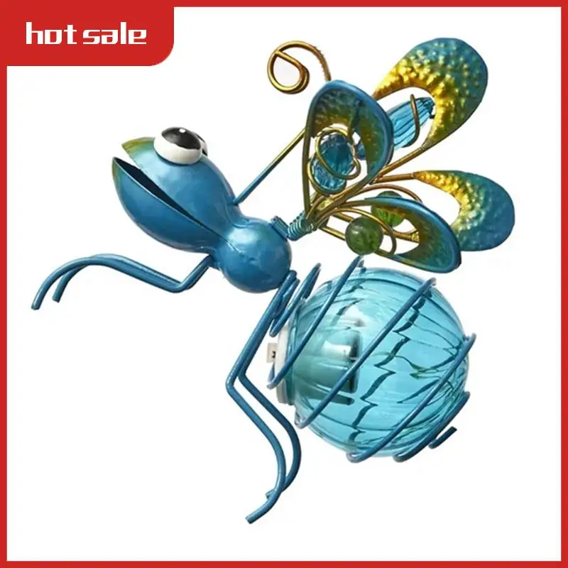 BEAU-Solar Iron Insect Statue With LED Fairy Light Outdoor Waterproof Hanging Tree Ornament For Fence Yard Art Decor
BEAU-Solar Iron Insect Statue With LED Fairy Light Outdoor Waterproof Hanging Tree Ornament For Fence Yard Art Decor
