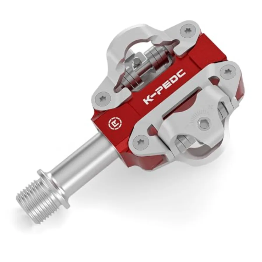 MTB Mountain Bike Pedals Dual Sided 9/16" Aluminum Alloy Sealed Clipless Pedals Compatible with SPD
MTB Mountain Bike Pedals Dual Sided 9/16" Aluminum Alloy Sealed Clipless Pedals Compatible with SPD