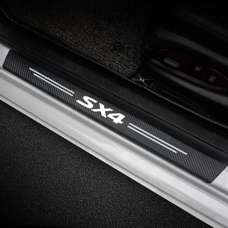 Car Door Threshold Sill Protective Plate Rear Trunk Bumper Guard Stickers protection sticker for Suzuki SX4 Car Accessorie
Car Door Threshold Sill Protective Plate Rear Trunk Bumper Guard Stickers protection sticker for Suzuki SX4 Car Accessorie