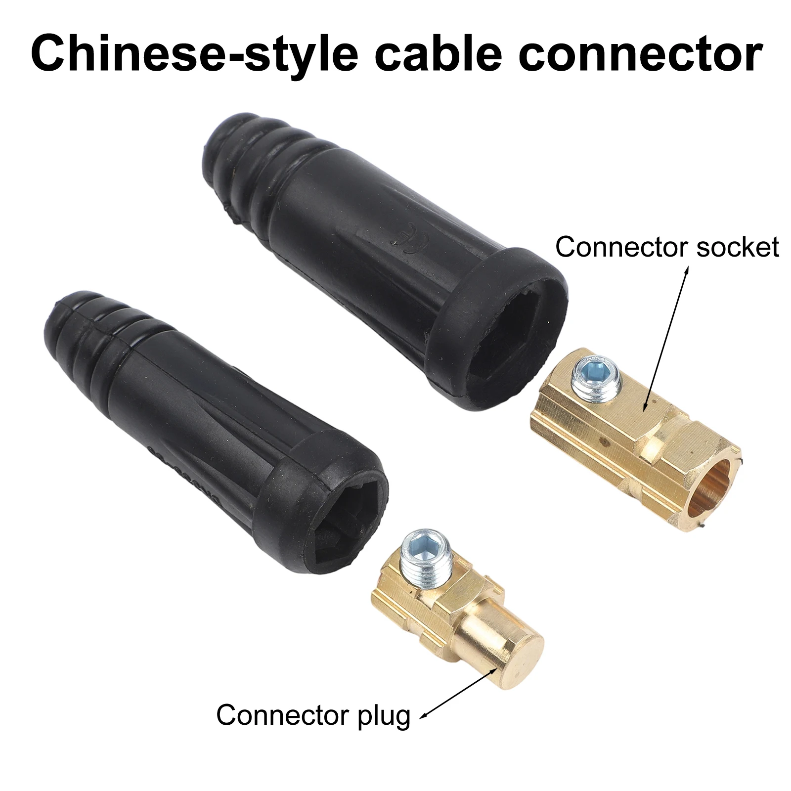 Black Quick Fitting Connector DKJ35-50 Connector Easy Installation High-Temperature Resistant For DKJ35-50 Cables
Black Quick Fitting Connector DKJ35-50 Connector Easy Installation High-Temperature Resistant For DKJ35-50 Cables
