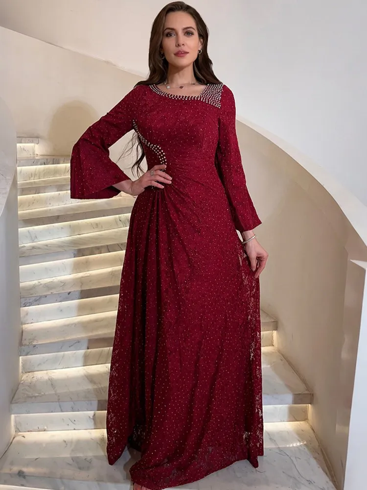 Африканские платья для женщин, элегантное весеннее кружевное платье макси с длинными рукавами Дашики, женская традиционная африканская одежда Fairy Dreaes
Африканские платья для женщин, элегантное весеннее кружевное платье макси с длинными рукавами Дашики, женская традиционная африканская одежда Fairy Dreaes