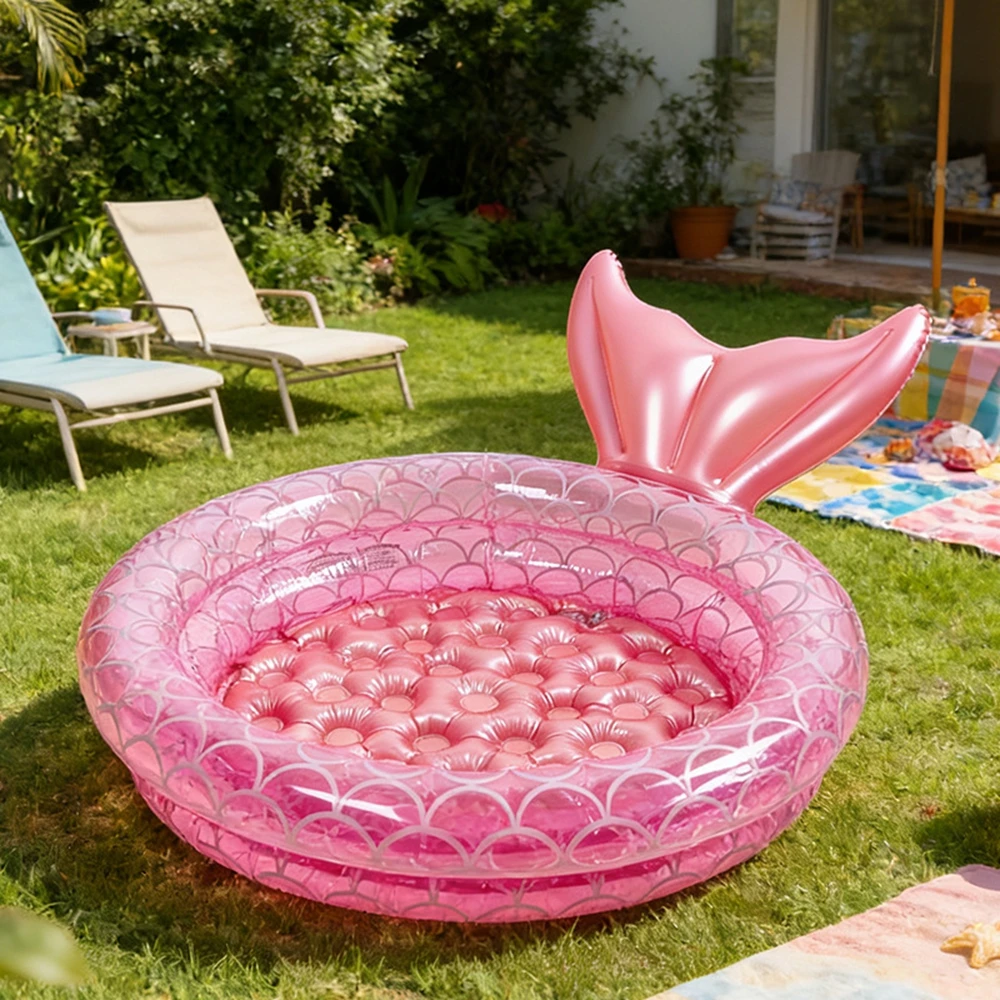 1PC Inflatable Pool Swimming Pool, 2 Rings Round Pad Pool Portable Indoor Ball Pit for Outdoor Water Play
1PC Inflatable Pool Swimming Pool, 2 Rings Round Pad Pool Portable Indoor Ball Pit for Outdoor Water Play