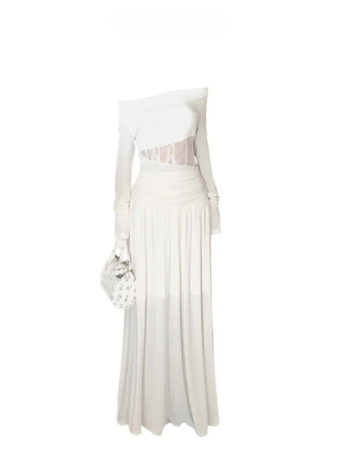 Комплект для подружки невесты Cru Design: мягкий кружевной топ с вырезами, юбка с оборками и длинными рукавами, хлопок, весенняя мода
Комплект для подружки невесты Cru Design: мягкий кружевной топ с вырезами, юбка с оборками и длинными рукавами, хлопок, весенняя мода