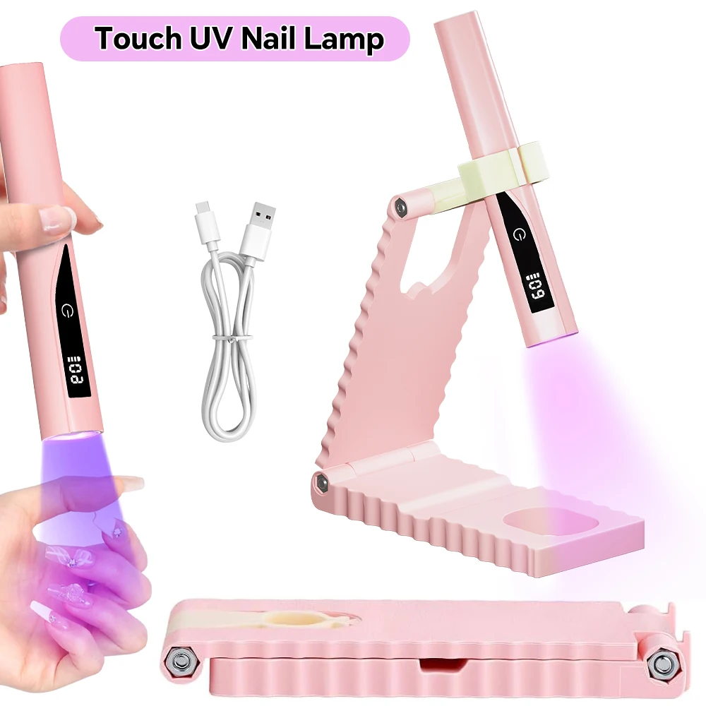 Touch UV LED Nail Lamp Rechargeable Quick Dry Nail Dryer Machine for Home Salon, Professional Nail Phototherapy Flashlight Pen
Touch UV LED Nail Lamp Rechargeable Quick Dry Nail Dryer Machine for Home Salon, Professional Nail Phototherapy Flashlight Pen