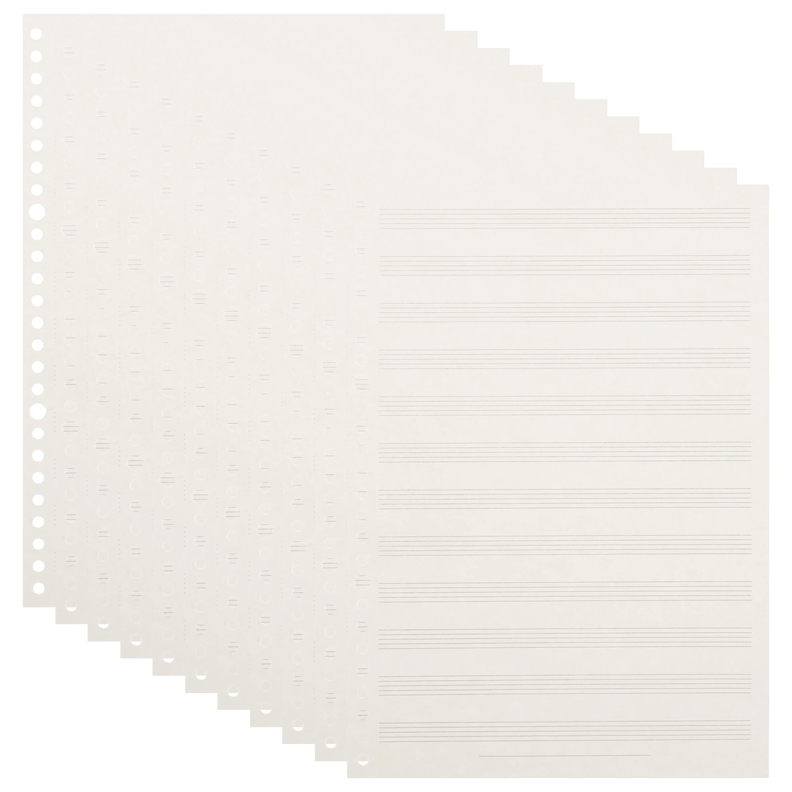 Five-line Loose-leaf Book Notebook Music Notation Pad Manuscript Blank Score Paper Composition Child Practice
Five-line Loose-leaf Book Notebook Music Notation Pad Manuscript Blank Score Paper Composition Child Practice