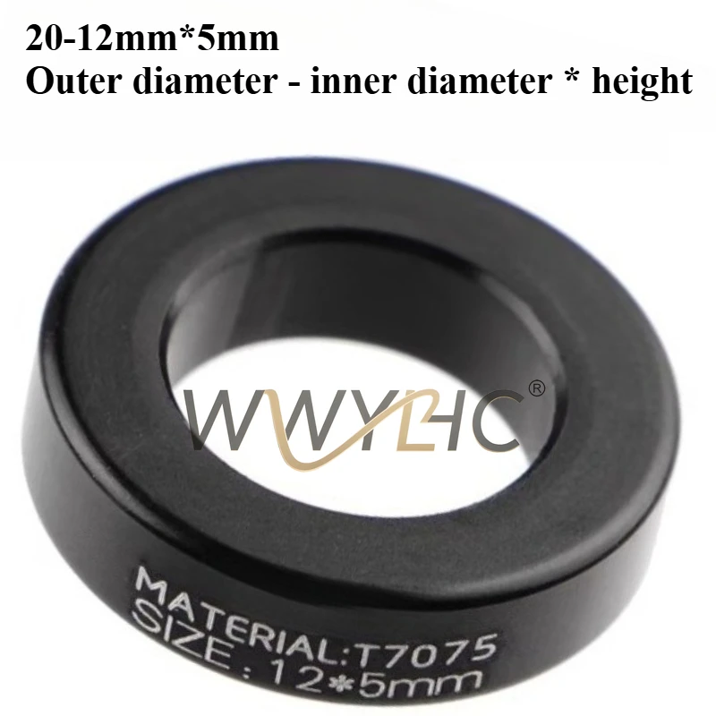Подходит для втулки M12 20*12 мм, центральный вал переднего колеса, электрический мотоцикл, высокоточная втулка из алюминиевого сплава 7075, высокоточная втулка
Подходит для втулки M12 20*12 мм, центральный вал переднего колеса, электрический мотоцикл, высокоточная втулка из алюминиевого сплава 7075, высокоточная втулка