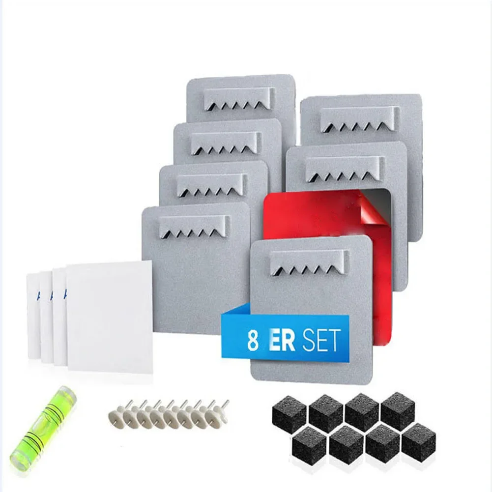 8Pack Adhesive Hanger 3.15 X 3.15" Hangers Adhesive Picture Hanging Plate High Load Capacity And Versatility
8Pack Adhesive Hanger 3.15 X 3.15" Hangers Adhesive Picture Hanging Plate High Load Capacity And Versatility