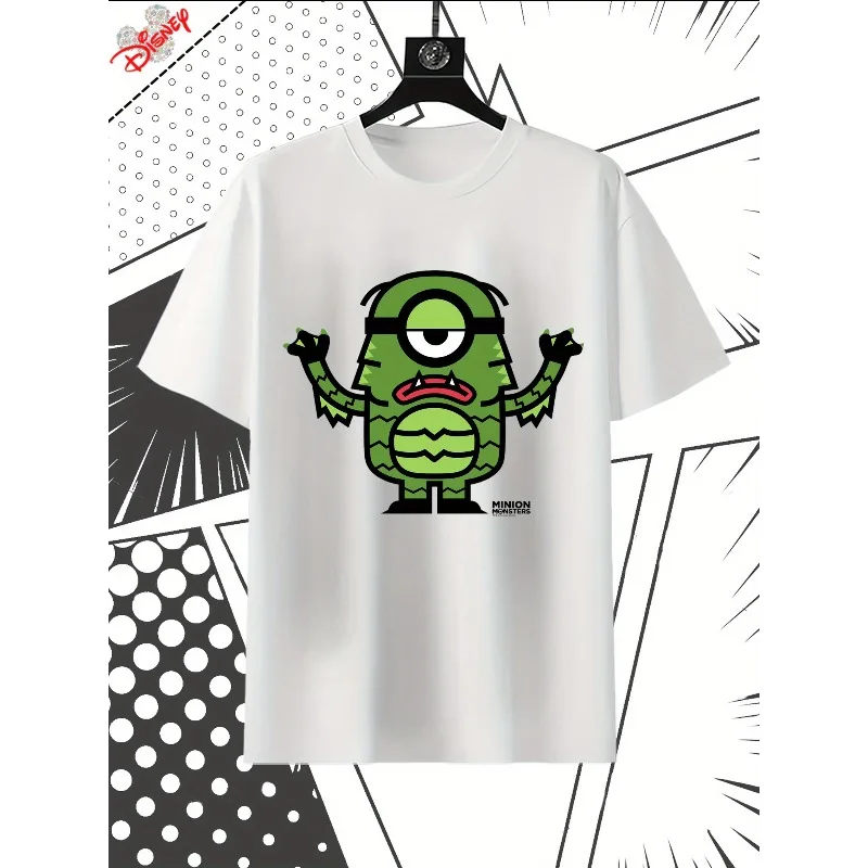 2025 Summer New Arrival Women's T-Shirt Cool and Breathable Short-Sleeve Camouflage Print Minions Theme Fashion Trend Piece
2025 Summer New Arrival Women's T-Shirt Cool and Breathable Short-Sleeve Camouflage Print Minions Theme Fashion Trend Piece