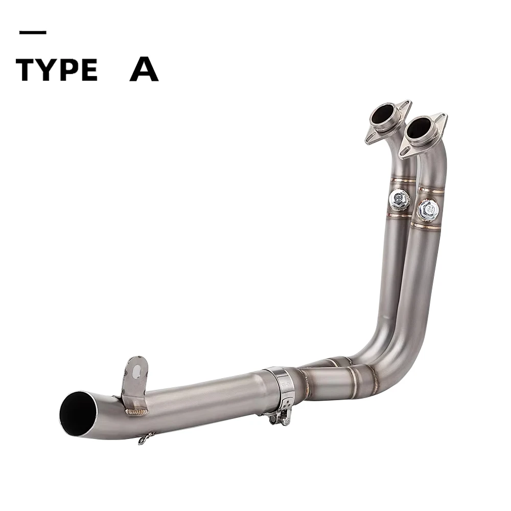 Professional Front Link Pipe Fits 51MM Muffler For Motorcycle CFMOTO 450SR Exhaust Full System Escape Modified
Professional Front Link Pipe Fits 51MM Muffler For Motorcycle CFMOTO 450SR Exhaust Full System Escape Modified
