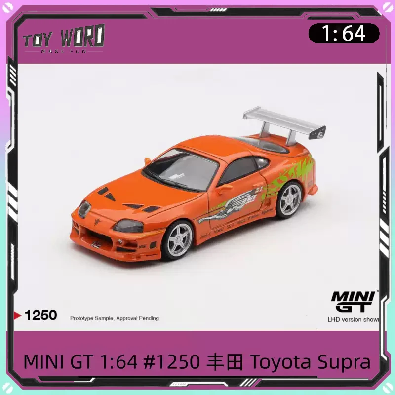 New Mini Gt 1:64 Toyota Supra Modified Sports Car Authentic Diecast Alloy Model Classic Blister Card Collectible Ornament Gift
New Mini Gt 1:64 Toyota Supra Modified Sports Car Authentic Diecast Alloy Model Classic Blister Card Collectible Ornament Gift