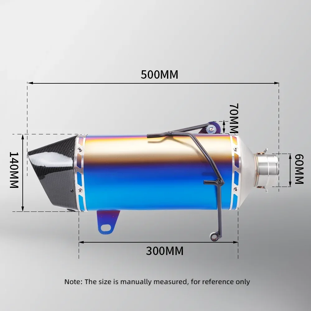 S T Motorcycle Exhaust Pipe Escape Refit Semi-Blue Tail End Link Pipe For Scooter C400 SR4 Fort350 Exhaust System Upgrade Kit
S T Motorcycle Exhaust Pipe Escape Refit Semi-Blue Tail End Link Pipe For Scooter C400 SR4 Fort350 Exhaust System Upgrade Kit