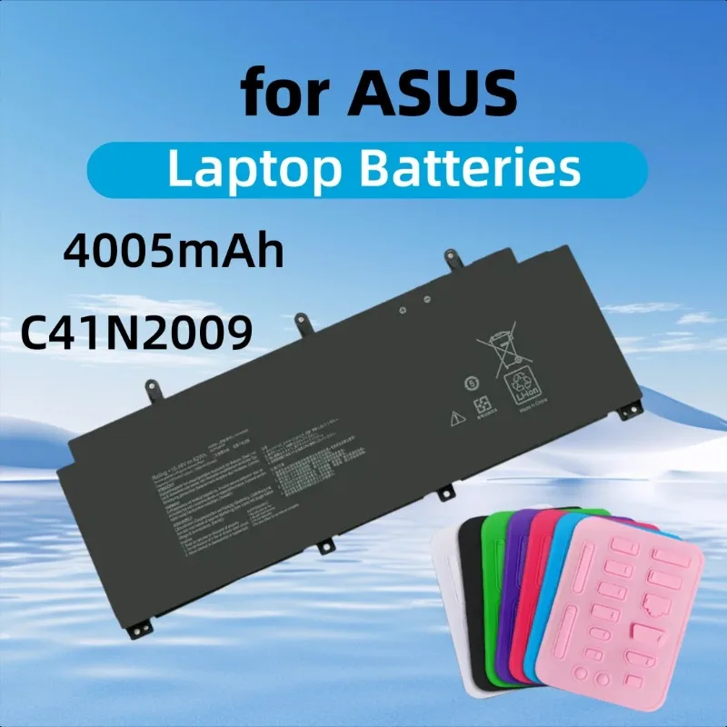 62Wh 15.48V C41N2009 0B200-03850000 for ASUS ROG Flow X13 PV301 GV301RE GV301RC GV301QH GV301QE GV301QC Laptop Batteries
62Wh 15.48V C41N2009 0B200-03850000 for ASUS ROG Flow X13 PV301 GV301RE GV301RC GV301QH GV301QE GV301QC Laptop Batteries