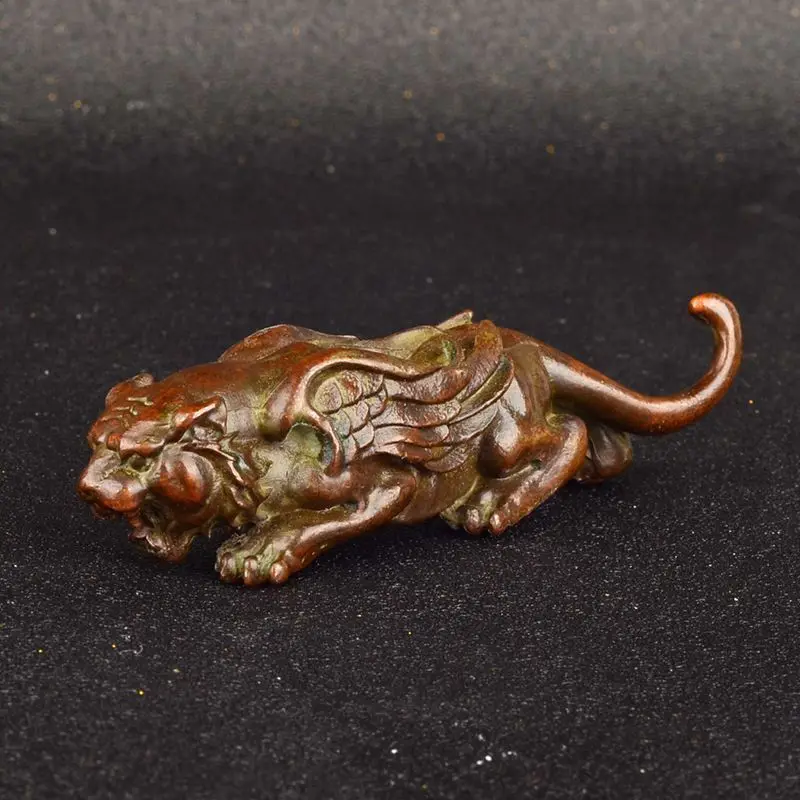Collection Exquisite Chinese Copper * Tiger With Wings * Statue figure ornaments
Collection Exquisite Chinese Copper * Tiger With Wings * Statue figure ornaments