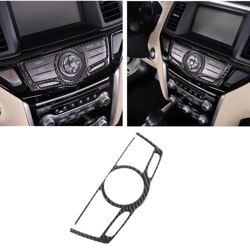For 2013-2018 Nissan Pathfinder soft carbon fiber car navigation screen button frame sticker car interior protection accessories
For 2013-2018 Nissan Pathfinder soft carbon fiber car navigation screen button frame sticker car interior protection accessories
