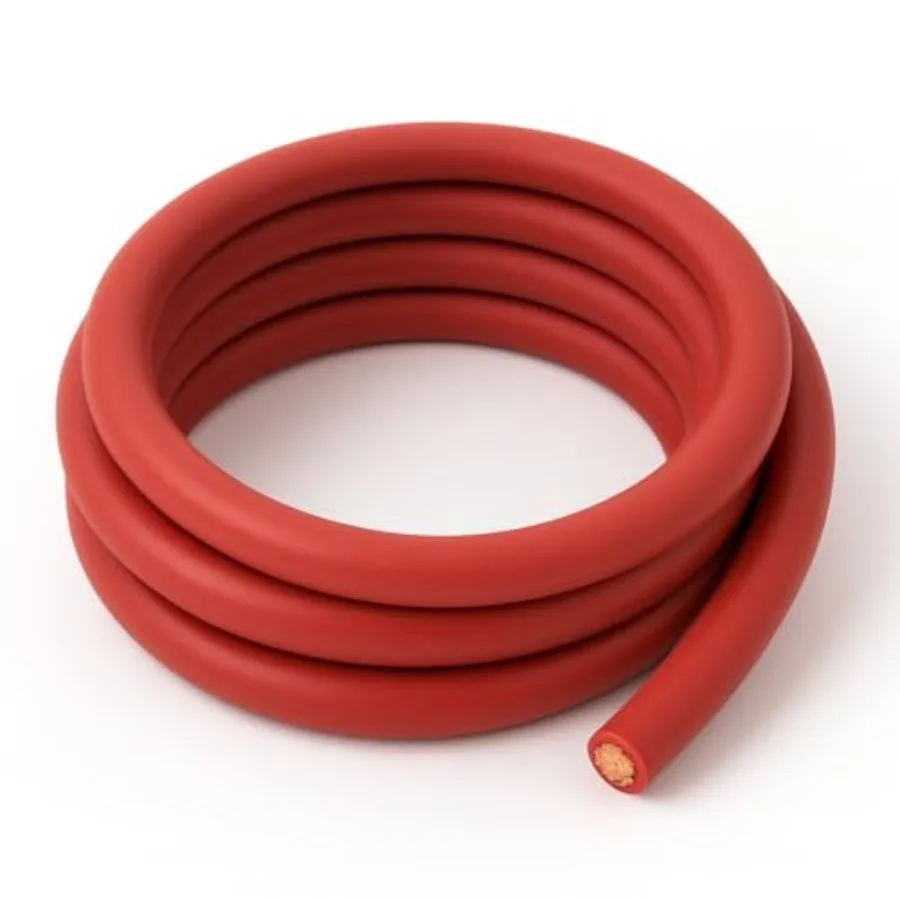 2/0 AWG EPR Welding Cable, Pure Copper Battery Cable, Flexible Power Wire for Car, Inverter, RV, Solar, Audio, Marine Applicati
2/0 AWG EPR Welding Cable, Pure Copper Battery Cable, Flexible Power Wire for Car, Inverter, RV, Solar, Audio, Marine Applicati