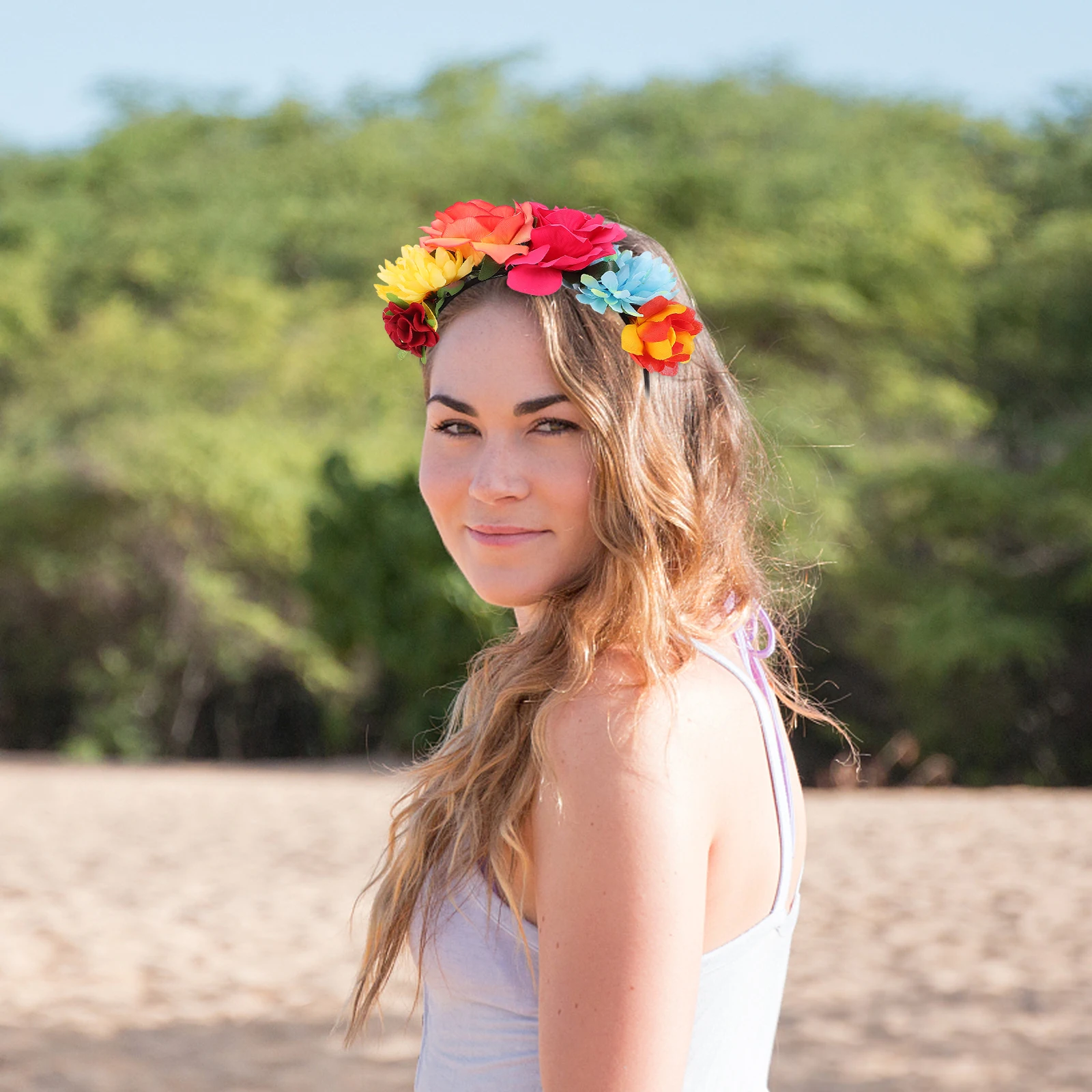 Simulated Flower Headband Floral Headpiece Women Headbands Silk Hair Accessories for Girls with Flowers Crown Rose
Simulated Flower Headband Floral Headpiece Women Headbands Silk Hair Accessories for Girls with Flowers Crown Rose