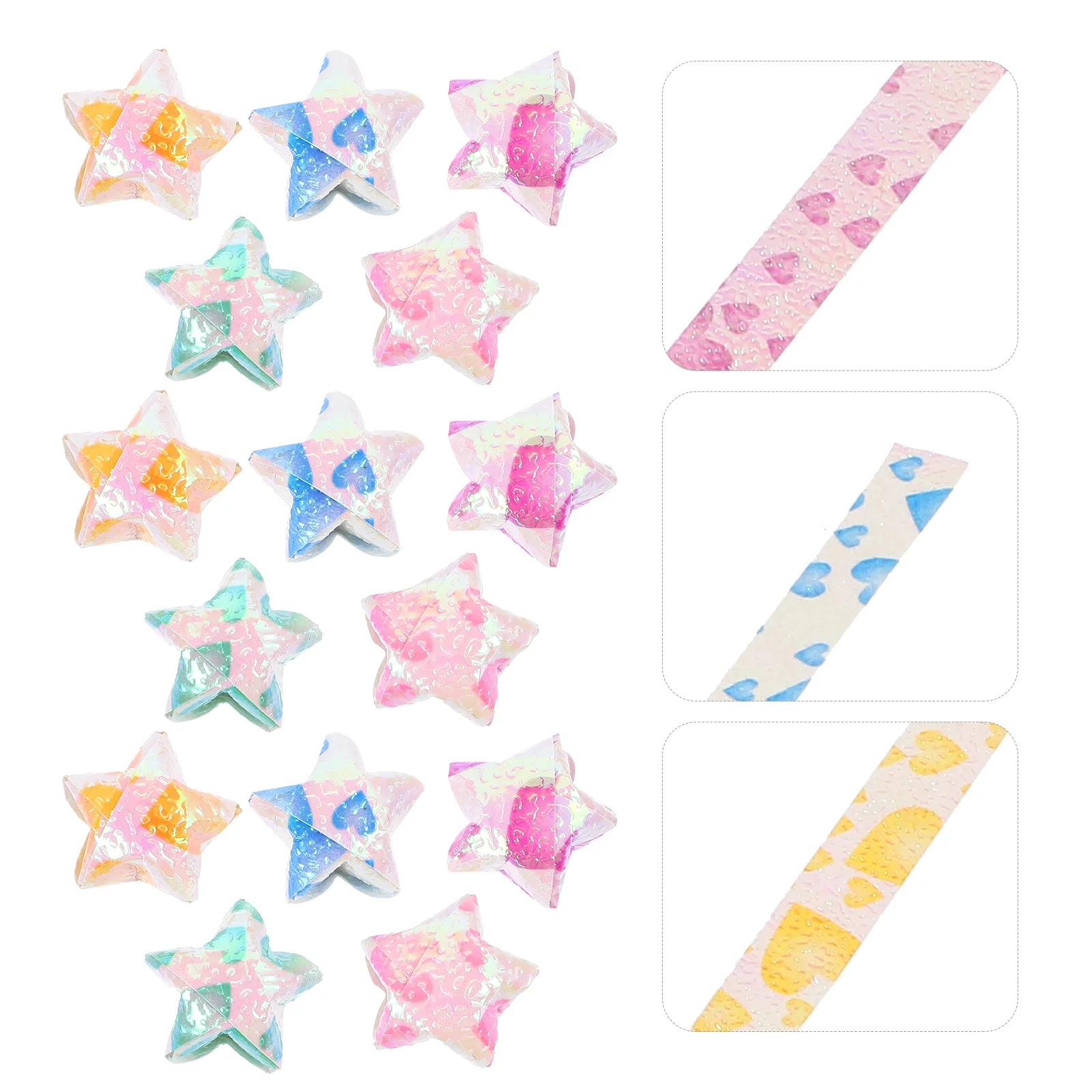 5 Bags Origami Paper Students Stars Strips Wedding for Crafts Festival Folding DIY Child
5 Bags Origami Paper Students Stars Strips Wedding for Crafts Festival Folding DIY Child