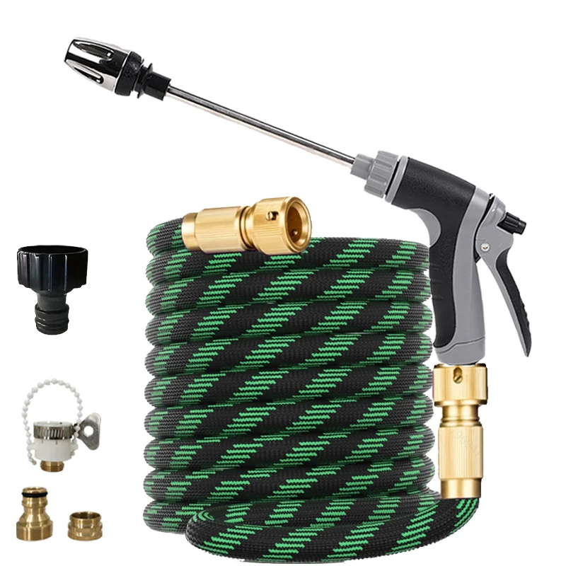1PC Garden Water Hose Reel Expandable Watering Hose High Pressure Flexible Car Wash Watering Garden Irrigation Magic Hose Pipe
1PC Garden Water Hose Reel Expandable Watering Hose High Pressure Flexible Car Wash Watering Garden Irrigation Magic Hose Pipe 