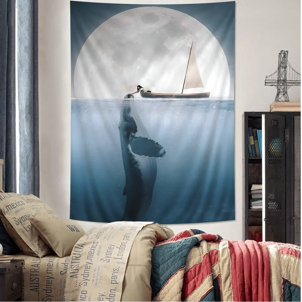 The Whale Hanging Bohemian Tapestry Indian Buddha Wall Decoration Witchcraft Bohemian Hippie Cheap Hippie Wall Hanging
The Whale Hanging Bohemian Tapestry Indian Buddha Wall Decoration Witchcraft Bohemian Hippie Cheap Hippie Wall Hanging