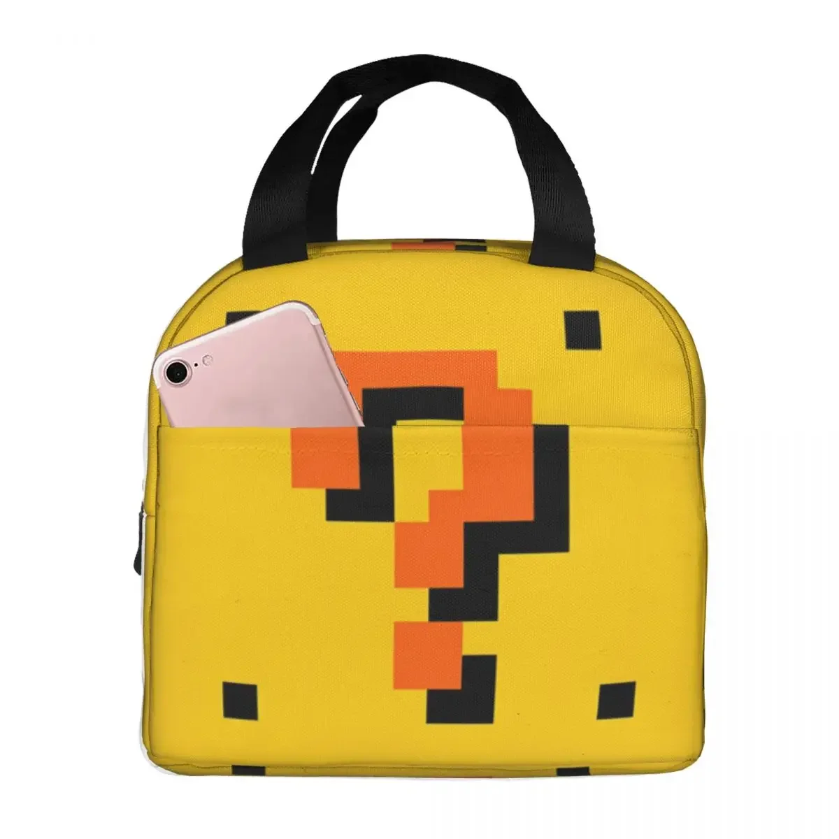 Question Square Box Insulated Lunch Bag Portable Meal Container Thermal Bag Tote Lunch Box College Picnic Food Storage Bags
Question Square Box Insulated Lunch Bag Portable Meal Container Thermal Bag Tote Lunch Box College Picnic Food Storage Bags