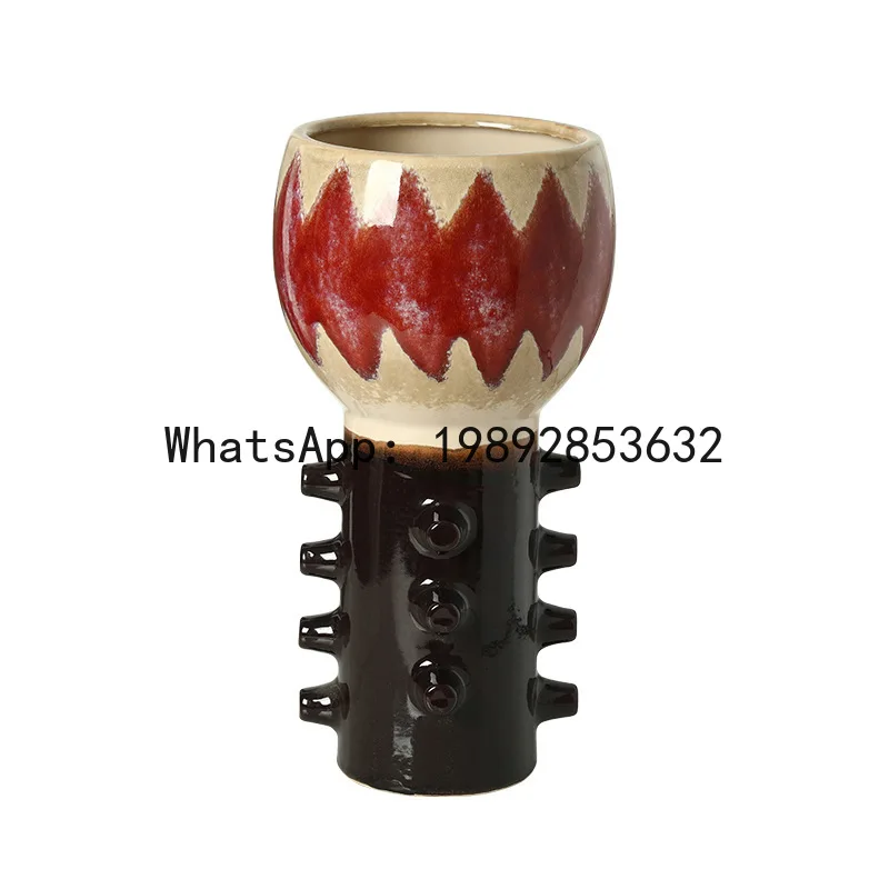 DSA ceramic vase villa hotel living room decoration cabinet creative art ornaments
DSA ceramic vase villa hotel living room decoration cabinet creative art ornaments