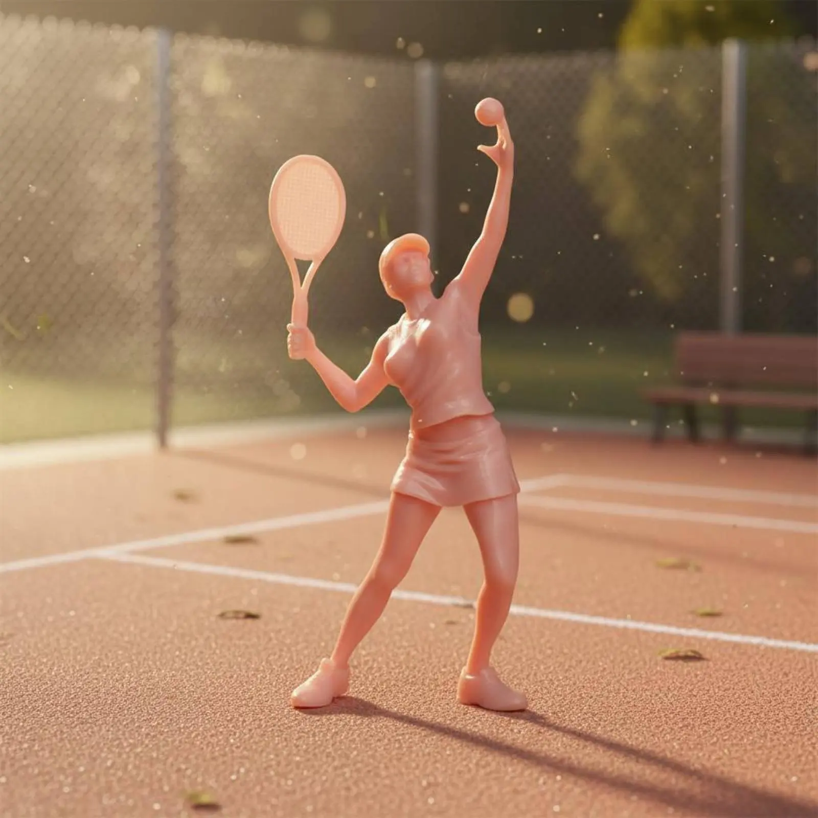 Hand Painted Tennis Couple Scene Display Tennis Mini Figures Tabletop Figure Set for Model Collectors
Hand Painted Tennis Couple Scene Display Tennis Mini Figures Tabletop Figure Set for Model Collectors