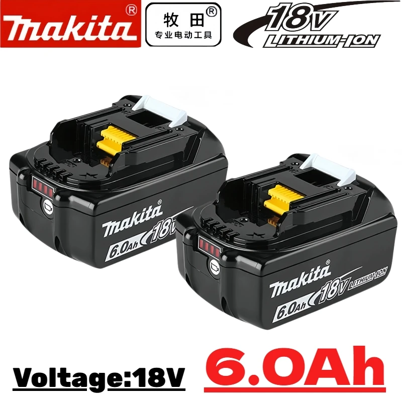 NEW MAKITA-100% Original 18V 6000mAh Li-Ion Battery For makita BL1830 BL1815 BL1860 BL1840 Replacement Power Tool Battery
NEW MAKITA-100% Original 18V 6000mAh Li-Ion Battery For makita BL1830 BL1815 BL1860 BL1840 Replacement Power Tool Battery