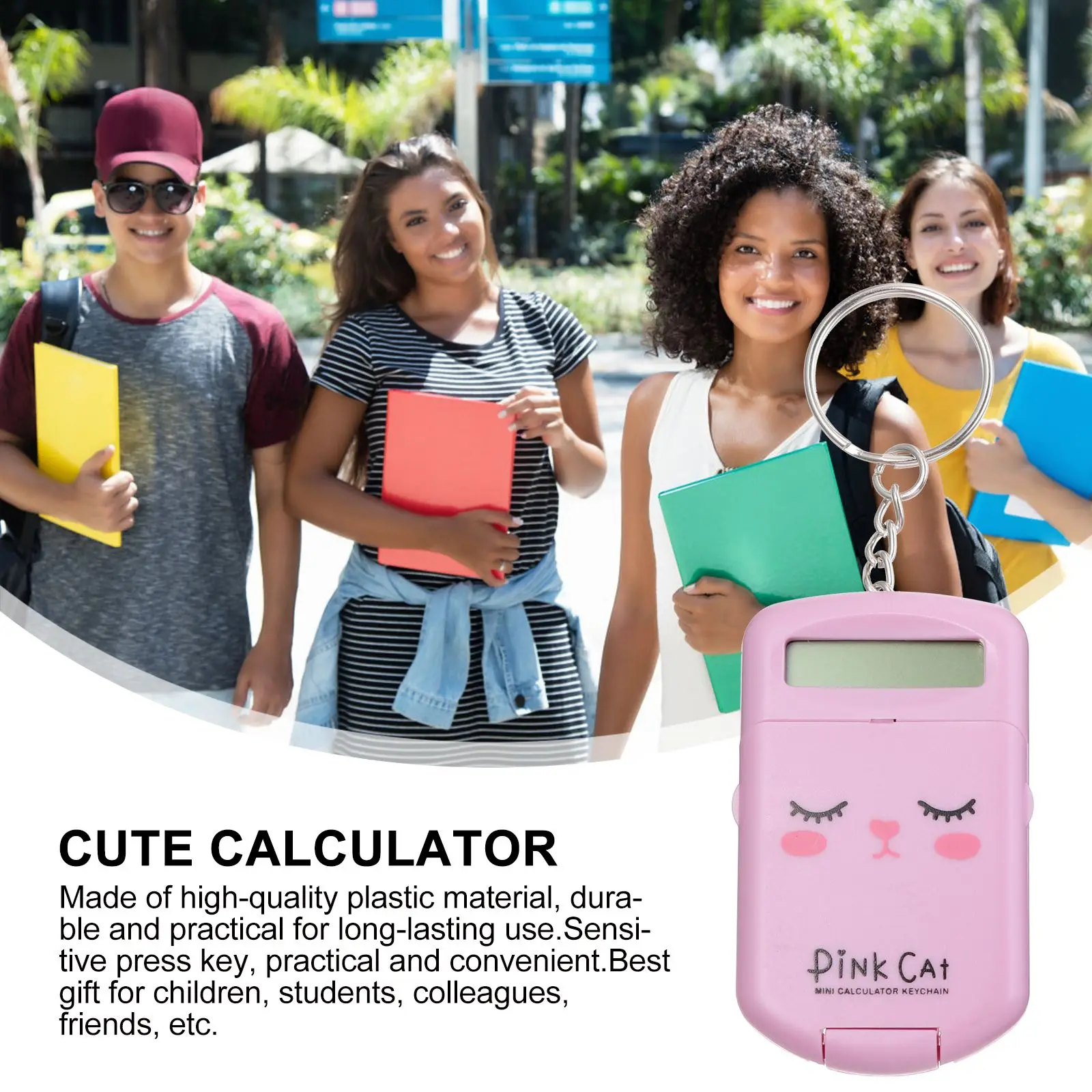 2pcs Mini Calculator Durable Plastic Arithmetic Office Desktop Lightweight Portable Sensitive For Students
2pcs Mini Calculator Durable Plastic Arithmetic Office Desktop Lightweight Portable Sensitive For Students
