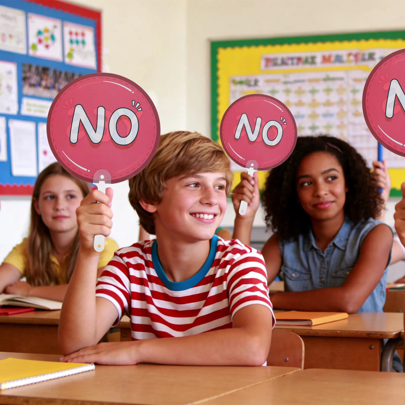 10Pcs Plastic Voting Paddles Double Sided Yes No Classroom Management Signs Student Response Tools Teacher Engagement
10Pcs Plastic Voting Paddles Double Sided Yes No Classroom Management Signs Student Response Tools Teacher Engagement