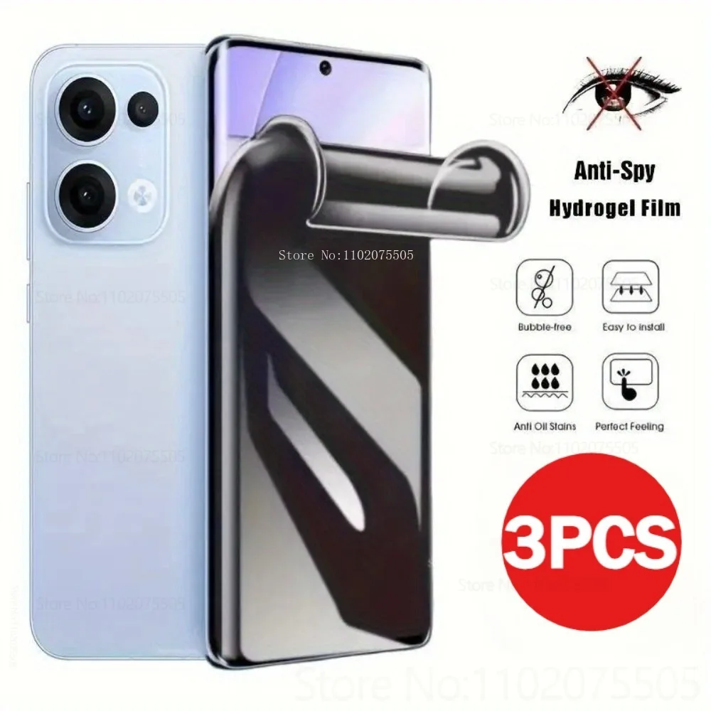 3PCS Privacy Protection Film for OPPO Reno 11/12 Pro 13F 13 Pro Anti-Spy Hydrogel Film Reno 14F 14 Pro 10/9/8/8T Easy To Install
3PCS Privacy Protection Film for OPPO Reno 11/12 Pro 13F 13 Pro Anti-Spy Hydrogel Film Reno 14F 14 Pro 10/9/8/8T Easy To Install