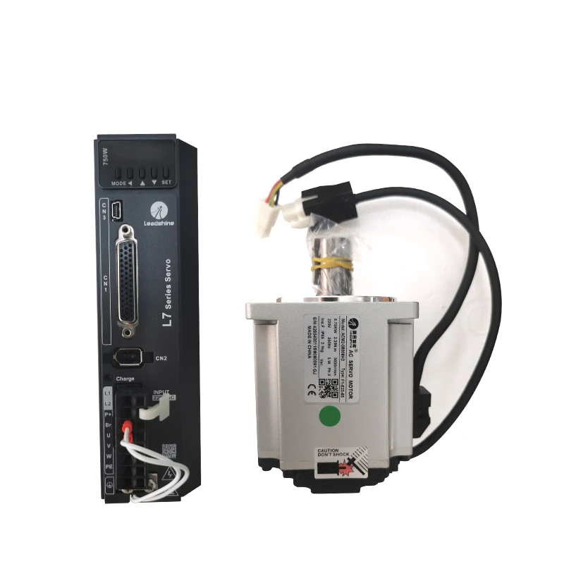 Leadshine servo L7-750-DK driver 750W medium inertia ACM2 servo motor set for engraving machine cutting machine
Leadshine servo L7-750-DK driver 750W medium inertia ACM2 servo motor set for engraving machine cutting machine