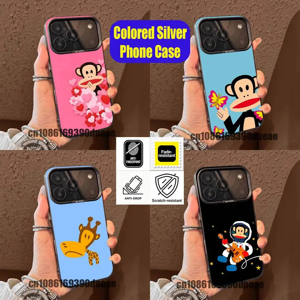 For P-PaulS Monkey F-FrankS Phone Case iPhone 15,16,12,14,13,17,11,E,Pro,Max,Plus,Air,Mini Color Silver Custom Cover
For P-PaulS Monkey F-FrankS Phone Case iPhone 15,16,12,14,13,17,11,E,Pro,Max,Plus,Air,Mini Color Silver Custom Cover