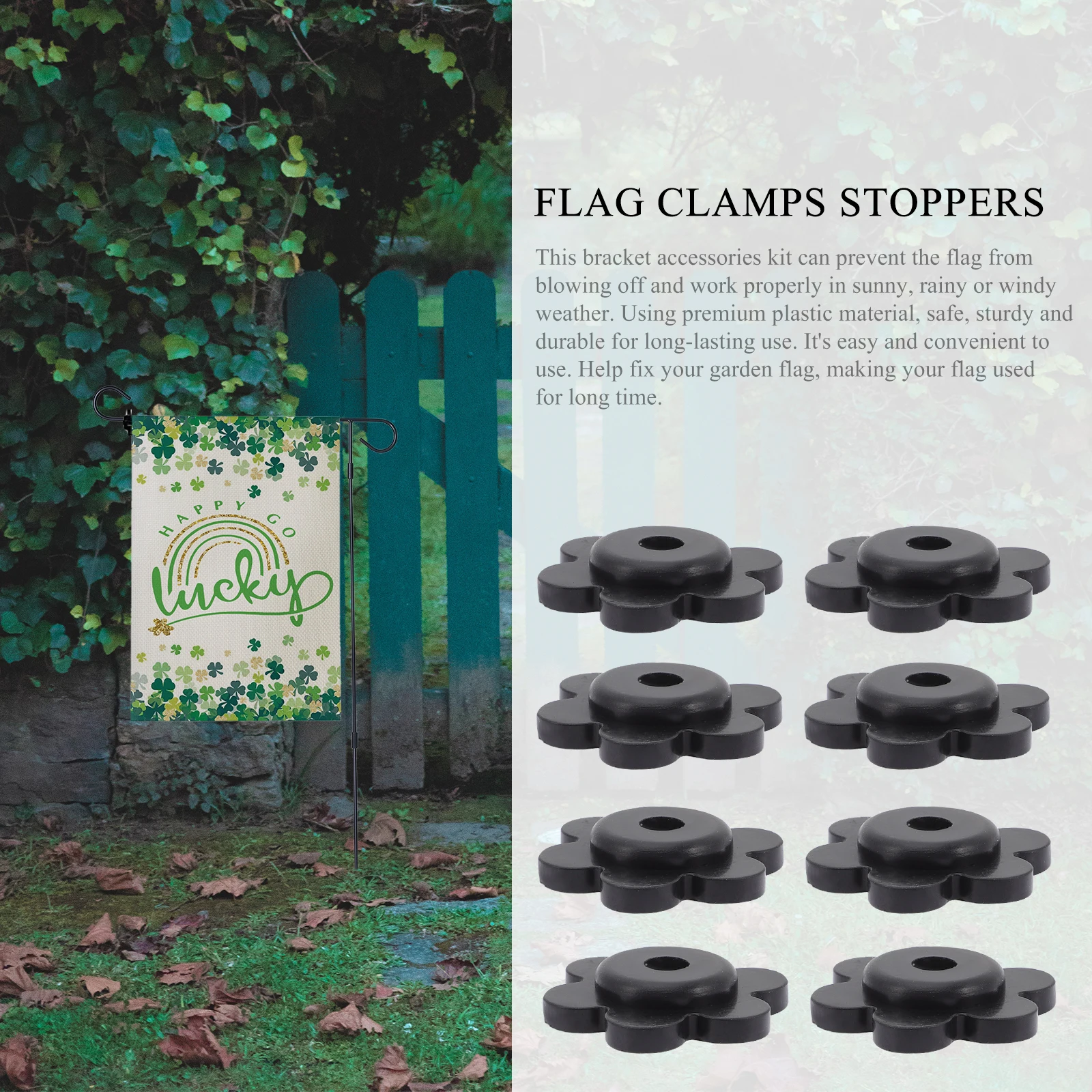 20pcs Clips Plastic Clamp Party Supplies Sturdy Weather Resistant Lightweight Decorative Flag Stopper Garden Accessories Garden
20pcs Clips Plastic Clamp Party Supplies Sturdy Weather Resistant Lightweight Decorative Flag Stopper Garden Accessories Garden