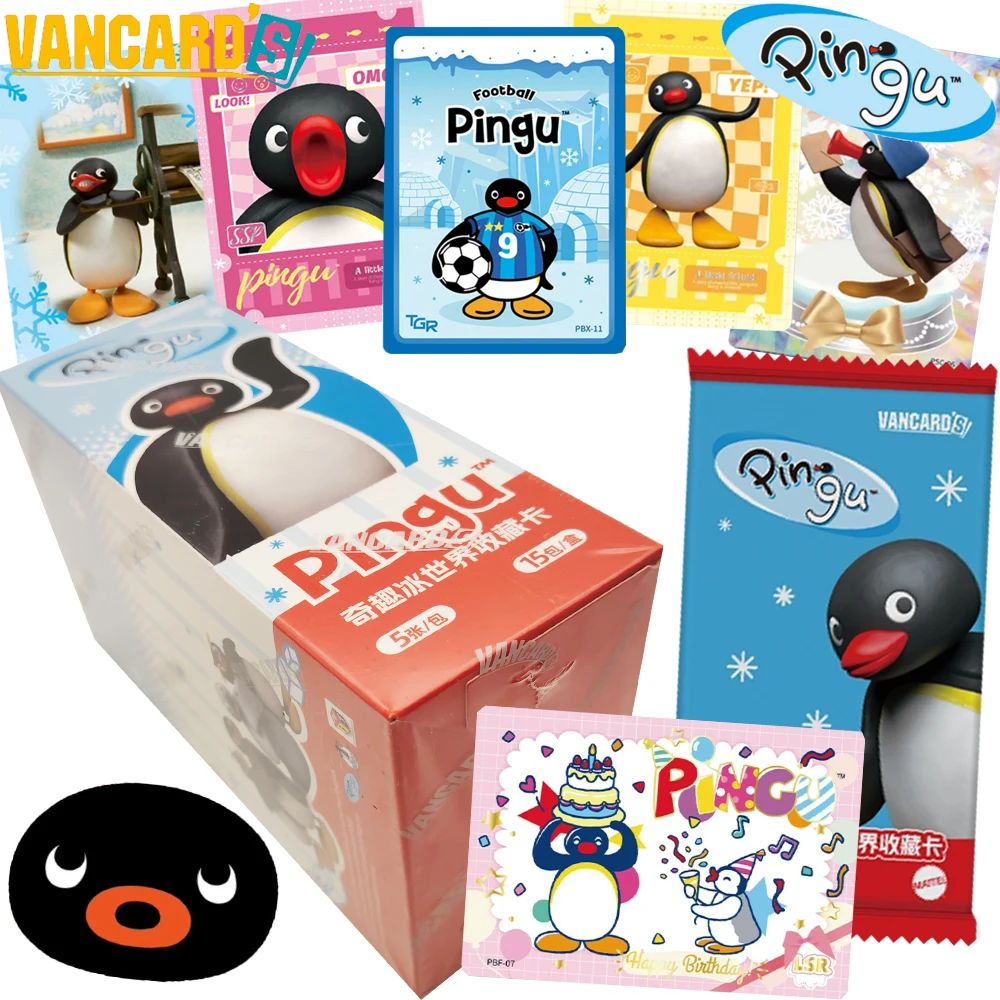 Vancard's Original Pingu Rare Collection Cards Cartoon Star Fun and Humorous Moments Raster Cards Animated Peripheral Toys Gifts
Vancard's Original Pingu Rare Collection Cards Cartoon Star Fun and Humorous Moments Raster Cards Animated Peripheral Toys Gifts