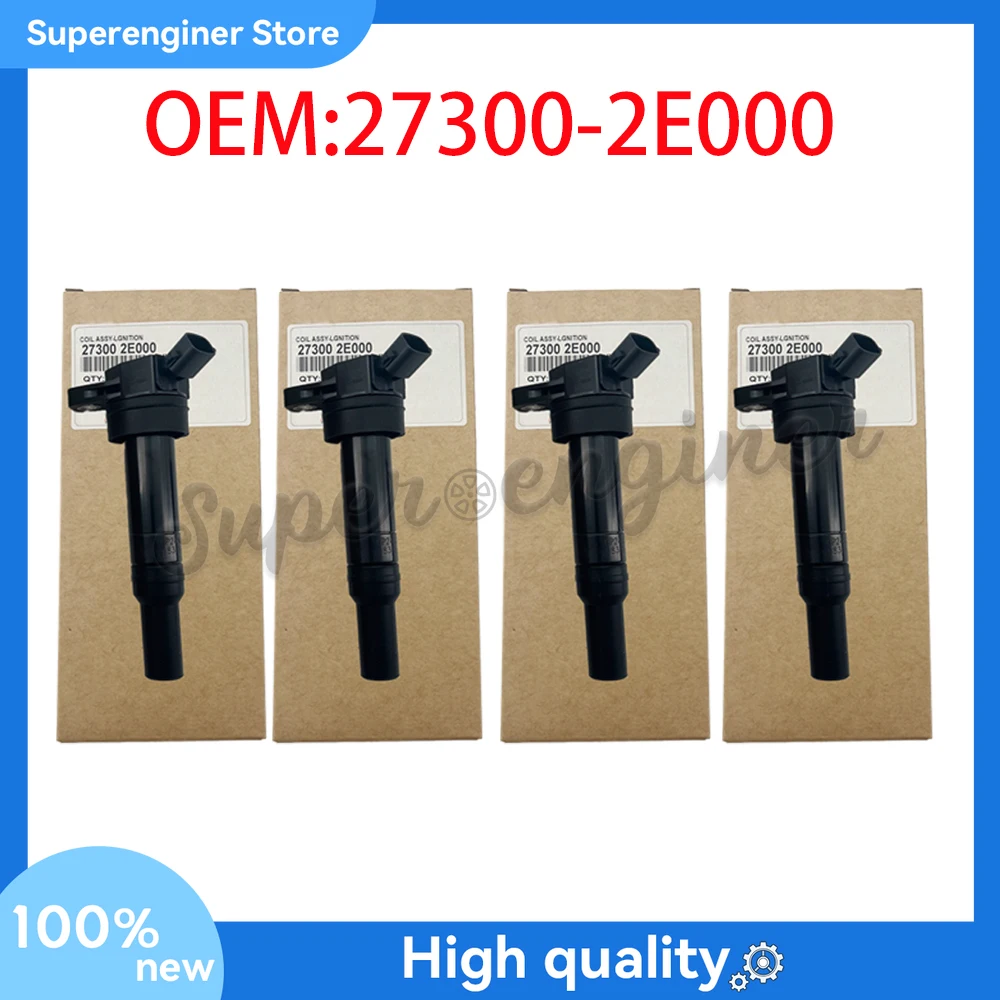 4pcs Ignition Coil 273002E000 For 2001-2017 Hyundai Elantra Tucson Kia Soul Forte 1.8L 2.0L 27300-2E000
4pcs Ignition Coil 273002E000 For 2001-2017 Hyundai Elantra Tucson Kia Soul Forte 1.8L 2.0L 27300-2E000