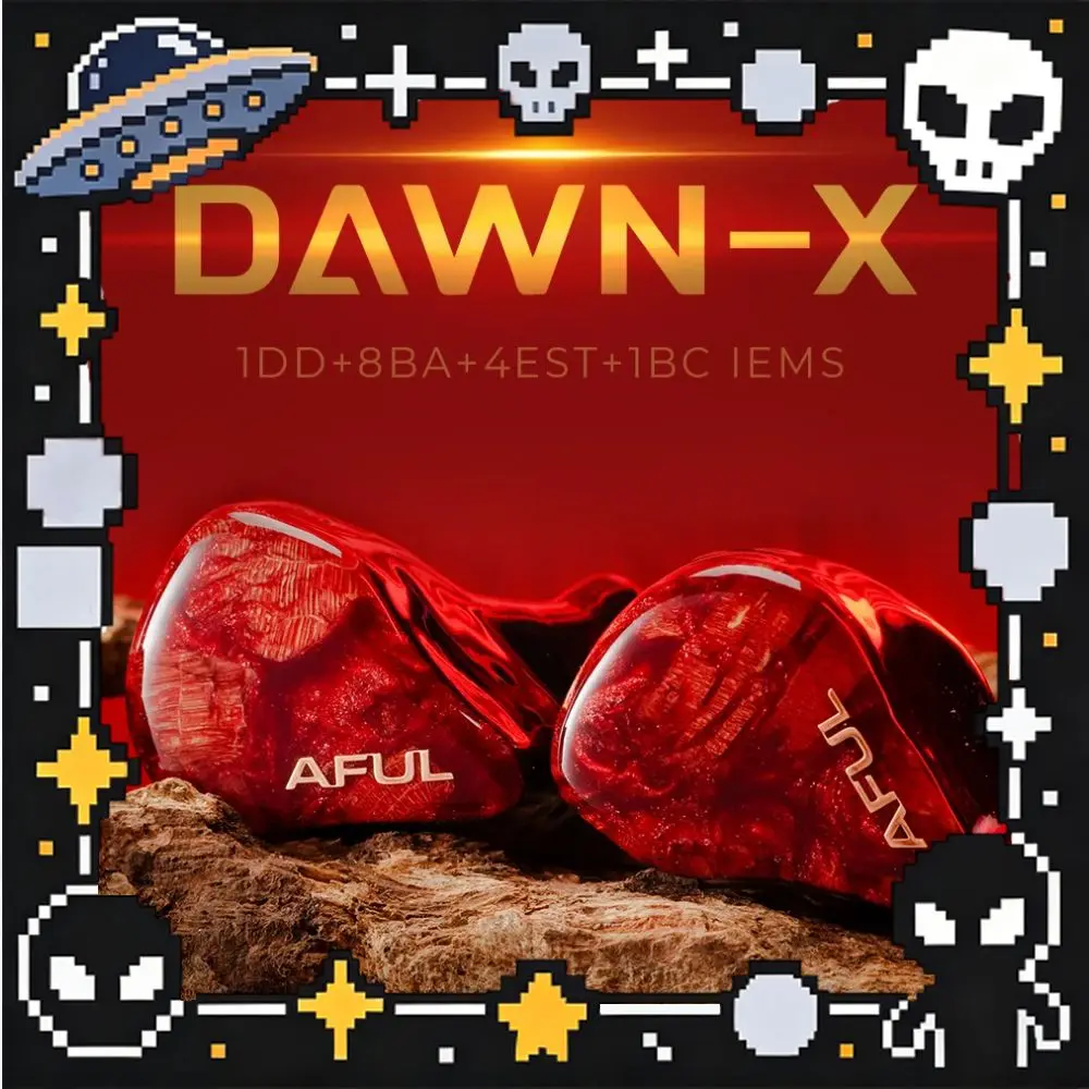 Флагманские наушники AFUL DAWN-X: гибридные драйверы Dawn 1DD+8BA+4EST+1BC, внутриканальные мониторные наушники с кабелем из монокристаллической меди 6N
Флагманские наушники AFUL DAWN-X: гибридные драйверы Dawn 1DD+8BA+4EST+1BC, внутриканальные мониторные наушники с кабелем из монокристаллической меди 6N