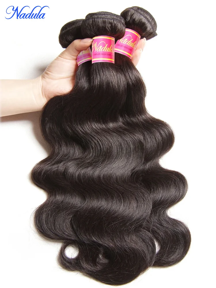 Nadula Peruvian Body Wave Human Hair Bundles Double Weft Peruvian Virgin Human Hair Weaving 1 3 4 Bundles
Nadula Peruvian Body Wave Human Hair Bundles Double Weft Peruvian Virgin Human Hair Weaving 1 3 4 Bundles