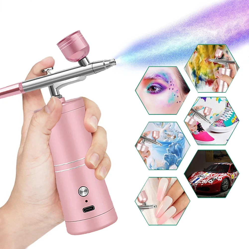 Airbrush with Compressor Airbrush Painting Mini Spray Gun for Painting Wireless Electric Paint Gun Airbrush Kit with Compressor
Airbrush with Compressor Airbrush Painting Mini Spray Gun for Painting Wireless Electric Paint Gun Airbrush Kit with Compressor
