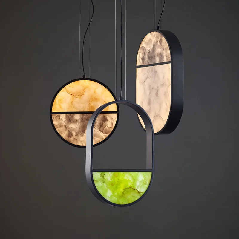 Postmodern Art Color Acrylic Single Pendant Lamp Bedroom Study Interior Decoration Lighting LED Black Iron Paint Round Fixture
Postmodern Art Color Acrylic Single Pendant Lamp Bedroom Study Interior Decoration Lighting LED Black Iron Paint Round Fixture