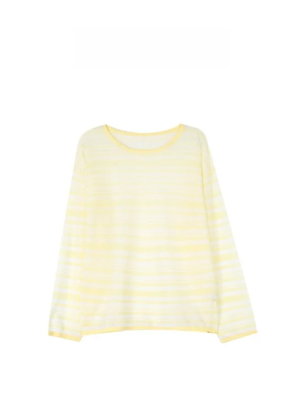 Korean Sle Commute Silk Knitted irt Women's Summer New Top Wet Evaporation And Sweat Absorption Long Sve round Ne
Korean Sle Commute Silk Knitted irt Women's Summer New Top Wet Evaporation And Sweat Absorption Long Sve round Ne