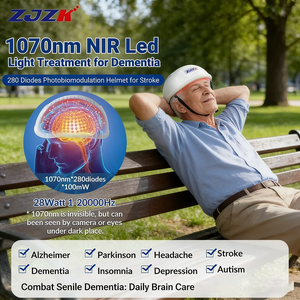 ZJZK Focus & Memory Helmet 1070nm Transcranial PBM 40Hz Neurofeedback Device for ADHD Concentration Brain Optimization
ZJZK Focus & Memory Helmet 1070nm Transcranial PBM 40Hz Neurofeedback Device for ADHD Concentration Brain Optimization