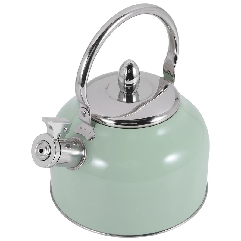 2.5L Whistling Kettle For Gas Stove All Stovetops Stainless Steel Coffee Tea Kettle Gas Teapot
2.5L Whistling Kettle For Gas Stove All Stovetops Stainless Steel Coffee Tea Kettle Gas Teapot